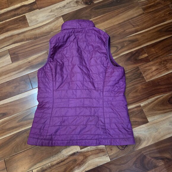 Patagonia Women’s Nano Puff Vest M – Purple Lightweight Insulated - Picture 2 of 7